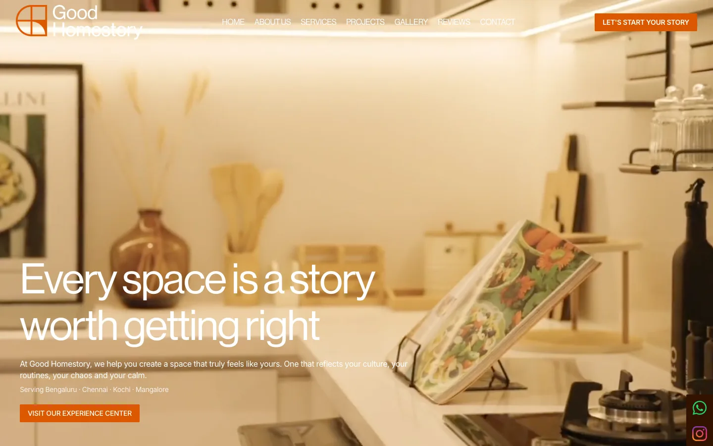 Good Homestory website screenshot
